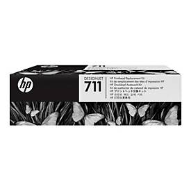 HP 711 - Schwarz, Gelb, Cyan, Magenta - Druckkopf - für DesignJet T100, T120, T120 ePrinter, T125, T130, T520, T520 ePri