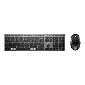 HP 720 - Tastatur-und-Maus-Set - Multigerät, wiederaufladbar, betrieben durch SuperCapacitor, programmierbare Tasten - f