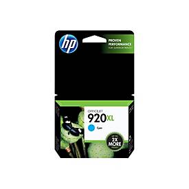 HP 920XL - Hohe Ergiebigkeit - Cyan - original - Tintenpatrone