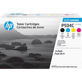 HP CLT-P504C - 4er-Pack - Schwarz, Gelb, Cyan, Magenta - original - Tonerpatrone (SU400A)