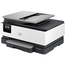 HP OfficeJet Pro 8122e All-in-One Tintenstrahldrucker, 1200 dpi, 2,7 Zoll Touch-Display, Dual-Band Wi-Fi/LAN, USB 2.0, weiß