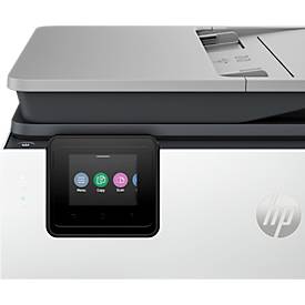 HP OfficeJet Pro 8122e All-in-One Tintenstrahldrucker, 1200 dpi, 2,7 Zoll Touch-Display, Dual-Band Wi-Fi/LAN, USB 2.0, weiß