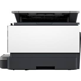 HP OfficeJet Pro 9120e All-in-One Tintenstrahldrucker, 1.200 dpi, 2,7 Zoll Touch-Display, Dual-Band Wi-Fi/LAN, USB 2.0, weiß