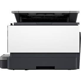 HP OfficeJet Pro 9120e All-in-One Tintenstrahldrucker, 1.200 dpi, 2,7 Zoll Touch-Display, Dual-Band Wi-Fi/LAN, USB 2.0, weiß