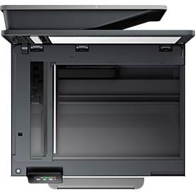 HP OfficeJet Pro 9120e All-in-One Tintenstrahldrucker, 1.200 dpi, 2,7 Zoll Touch-Display, Dual-Band Wi-Fi/LAN, USB 2.0, weiß