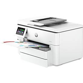 HP Officejet Pro 9730e, All-In-One Großformatdrucker, Kopier- und Scanfunktion, bis A3, bis zu 4800 x 1200 dpi, WLAN, weiß