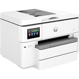 HP Officejet Pro 9730e, All-In-One Großformatdrucker, Kopier- und Scanfunktion, bis A3, bis zu 4800 x 1200 dpi, WLAN, weiß