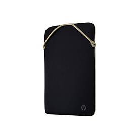 HP Protective - Notebook-Hülle - 39.6 cm - bis zu 15,6" - Schwarz, Gold - für Pavilion Laptop 15