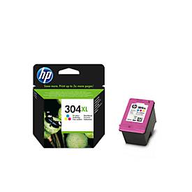 HP Tintenpatrone Nr. 304XL Tricolor cyan, magenta, gelb N9K07AE, original