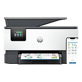 HP Tintenstrahl Multifunktionsdrucker OfficeJet Pro 9120b, 4-in-1, Auto-Duplex/Mobildruck, USB/LAN/Wi-Fi, bis A4, inkl. 4 CMYK Tintenpatronen