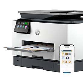 HP Tintenstrahl Multifunktionsdrucker OfficeJet Pro 9130b, 4-in-1, Auto-Duplex/Mobildruck, USB/LAN/Wi-Fi, bis A4, inkl. 4 CMYK Tintenpatronen