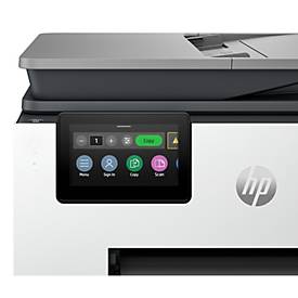 HP Tintenstrahl Multifunktionsdrucker OfficeJet Pro 9130b, 4-in-1, Auto-Duplex/Mobildruck, USB/LAN/Wi-Fi, bis A4, inkl. 4 CMYK Tintenpatronen