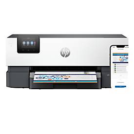 HP Tintenstrahldrucker OfficeJet Pro 9110b, Auto-Duplex/Mobildruck, USB/LAN/Bluetooth/Wi-Fi, bis A4, inkl. 4 CMYK Tintenpatronen