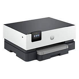 HP Tintenstrahldrucker OfficeJet Pro 9110b, Auto-Duplex/Mobildruck, USB/LAN/Bluetooth/Wi-Fi, bis A4, inkl. 4 CMYK Tintenpatronen