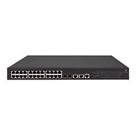 HPE 1950-24G-2SFP+-2XGT-PoE+ - Switch - 24 Anschlüsse - managed - an Rack montierbar