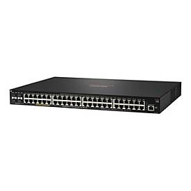 HPE Aruba 2930F 48G PoE+ 4SFP - Switch - L3 - managed - 48 x 10/100/1000 (PoE+) + 4 x Gigabit SFP (Uplink) - an Rack mon