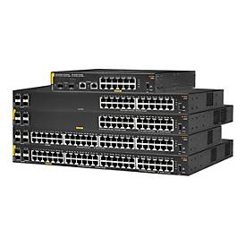 HPE Aruba 6000 48G Class4 PoE 4SFP 370W Switch - Switch - managed - 48 x 10/100/1000 (PoE+) + 4 x Gigabit SFP - Seite-zu