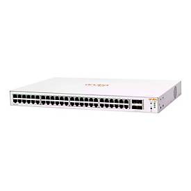 HPE Aruba Instant On 1830 48G 4SFP Switch - Switch - Smart - 48 x 10/100/1000 + 4 x Gigabit SFP - Desktop, an Rack monti