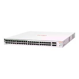 HPE Networking Instant On 1830 48G 24p Class4 PoE 4SFP 370W Switch - Switch - Smart - 24 x 10/100/1000 + 24 x 10/100/100