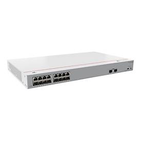 Huawei eKitEngine S110 Series S110-16LP2SR - Switch - 2 x Gigabit SFP + 16 x 10/100/1000 - Desktop, an Rack montierbar, wandmontierbar - PoE+ (124 W)