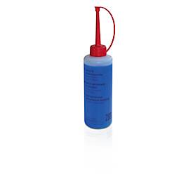 Huile pour broyeurs, pour l'entretien des arbres de coupe, biodégradable, bouteille de 200 ml.