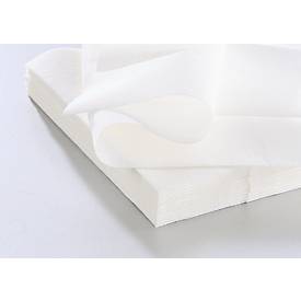 Hygienehandtücher WIPEX® 1144245, reißfest, lösungsmittelbeständig, 100 % Zellstoff, weiß, 10 Pakete mit jeweils 50 Tüchern