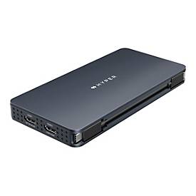 HyperDrive Next - Dockingstation - für Notebook, Laptop - USB-C - 2 x HDMI - 1GbE