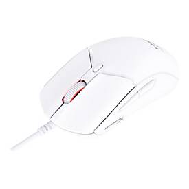 HyperX Pulsefire Haste 2 - Maus - optisch - 6 Tasten - kabelgebunden - weiß