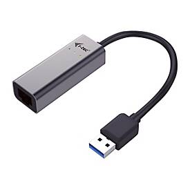 Image of i-Tec USB 3.0 Metal Gigabit Ethernet Adapter - Netzwerkadapter - USB 3.0 - Gigabit Ethernet x 1 - Space-grau