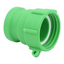 IBC-Adapter DN50 auf 2-Zoll Camlock-Vaterkupplung und BSP-Feingewinde