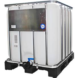 IBC Container auf Kunststoffpalette