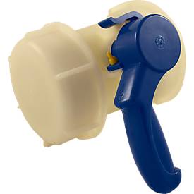 IBC Klappenhahn, mit stabilem Grobgewinde