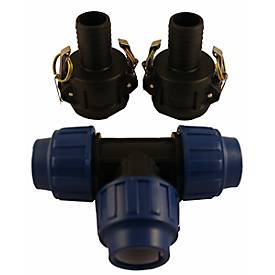 IBC Tankverbinder, Set für 2 Tanks, Erweiterung DN 40