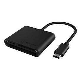 ICY BOX IB-CR301-C3 - Kartenleser (SDHC, SDXC, SD, microSDHC, microSDXC, microSDXC UHS-I, SDXC UHS-I, CF)