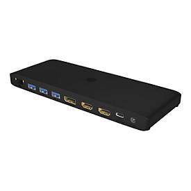 ICY BOX IB-DK2416-C - Dockingstation - USB-C 3.2 Gen 2 / Thunderbolt 3 / Thunderbolt 4 - 2 x HDMI, DP - 1GbE - 100 Watt
