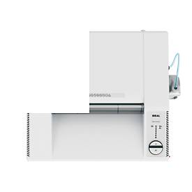 IDEAL Aktenvernichter 4005 MC, Mikroschnitt 0,8 x 12 mm, P-6, 165 l, 13-15 Blatt Schnittleistung, Öler, mit Rollen, Blauer Engel, grau