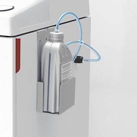 IDEAL Aktenvernichter 4005 SMC, Minischnitt 0,8 x 5 mm, P-7, 165 l, 11-12 Blatt Schnittleistung, Öler, mit Rollen, Blauer Engel, grau