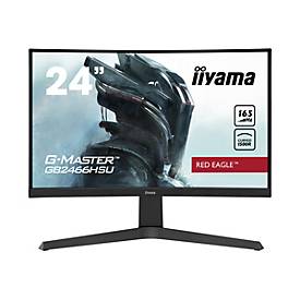 Image of iiyama G-MASTER Red Eagle GB2466HSU-B1 - LED-Monitor - gebogen - Full HD (1080p) - 61 cm (24")