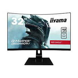 Image of iiyama G-MASTER Red Eagle GB3266QSU-B1 - LED-Monitor - gebogen - 81.3 cm (32") (31.5" sichtbar) - 2560 x 1440 WQHD @ 144 Hz - VA