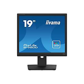 iiyama ProLite B1980D-B5 - LED-Monitor - 48 cm (19") - 1280 x 1024 @ 60 Hz - TN - 250 cd/m²