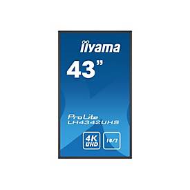 Image of iiyama ProLite LH4342UHS-B3 109 cm (43") Klasse (108 cm (42.5") sichtbar) LCD-Display mit LED-Hintergrundbeleuchtung - 4K