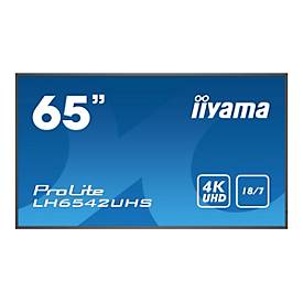 Image of iiyama ProLite LH6542UHS-B3 165 cm (65") Klasse (164 cm (64.5") sichtbar) LCD-Display mit LED-Hintergrundbeleuchtung - 4K