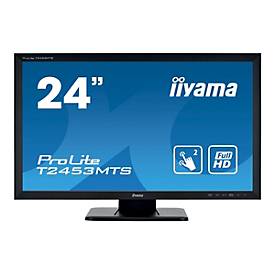 Image of iiyama ProLite T2453MTS-B1 - LED-Monitor - 61 cm (24") (23.6" sichtbar) - Touchscreen - 1920 x 1080 Full HD (1080p) @ 60 Hz - VA