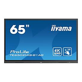 Image of iiyama ProLite TE6502MIS-B1AG 165 cm (65") Klasse (163.9 cm (65") sichtbar) LCD-Display mit LED-Hintergrundbeleuchtung - 4K