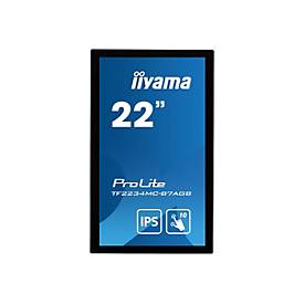 iiyama ProLite TF2234MC-B7AGB - LED-Monitor - 55.9 cm (22") (21.5" sichtbar) - offener Rahmen - Touchscreen - 1920 x 108