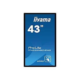 Image of iiyama ProLite TF4339MSC-B1AG 109 cm (43") Klasse (108 cm (42.5") sichtbar) LCD-Display mit LED-Hintergrundbeleuchtung - Full HD