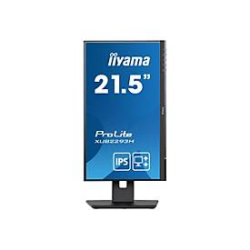 iiyama ProLite XUB2293HS-B5 - LED-Monitor - 55.9 cm (22") (21.5" sichtbar) - 1920 x 1080 Full HD (1080p) @ 75 Hz - IPS -