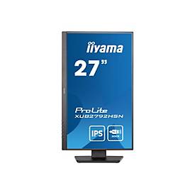 iiyama ProLite XUB2792HSN-B5 - LED-Monitor - 68.6 cm (27") - 1920 x 1080 Full HD (1080p) @ 75 Hz - IPS - 250 cd/m²