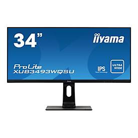 Image of iiyama ProLite XUB3493WQSU-B1 - LED-Monitor - 86.7 cm (34") - HDR