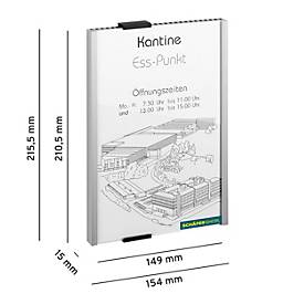 Info Sign Türschild, B 149 x H 210 mm (DIN A5)